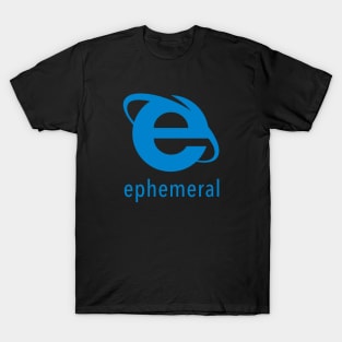 Inetrnet Explorer Design T-Shirt